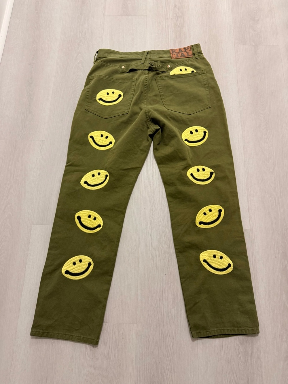Kapital Smiley Face Pants 36 Men JPN limited Edition Rare Denim Craft Model Okay